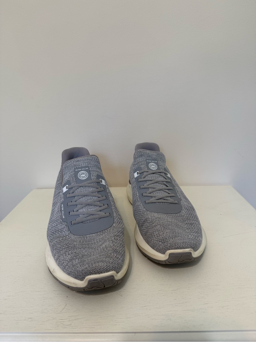 Peter Millar Women’s Crown Sport Hyperlight Apollo Sneaker Shoes Gray Size 10 - Picture 2 of 8